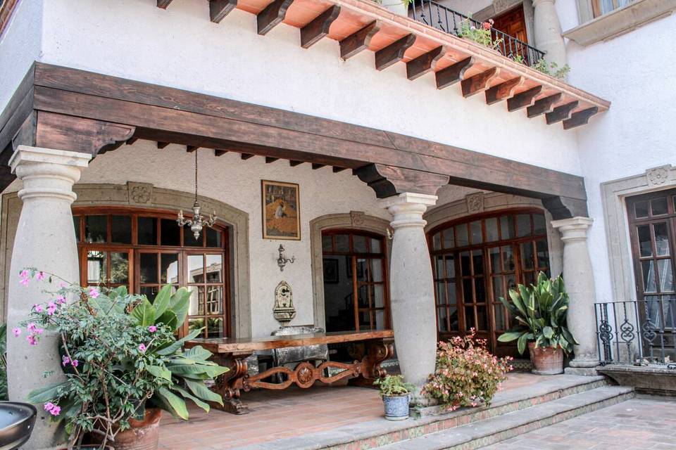 Terraza planta baja Ala Sur