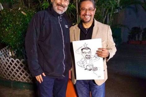 Caricaturas de famosos