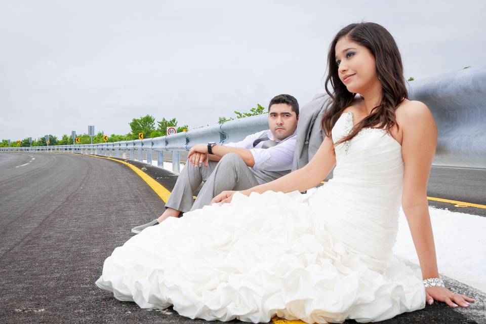 Trash the dress