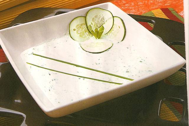 Sopa fría de pepino
