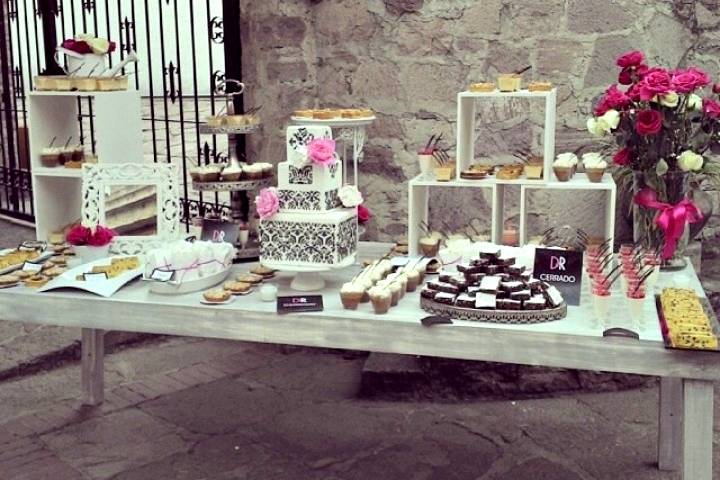 Mesas de postres