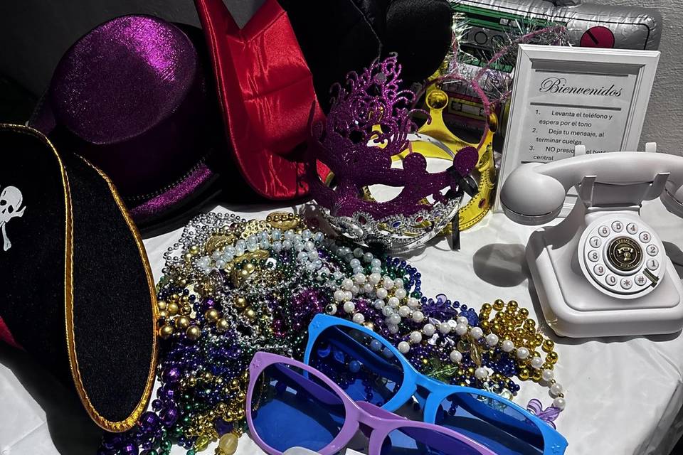 Variedad de accesorios