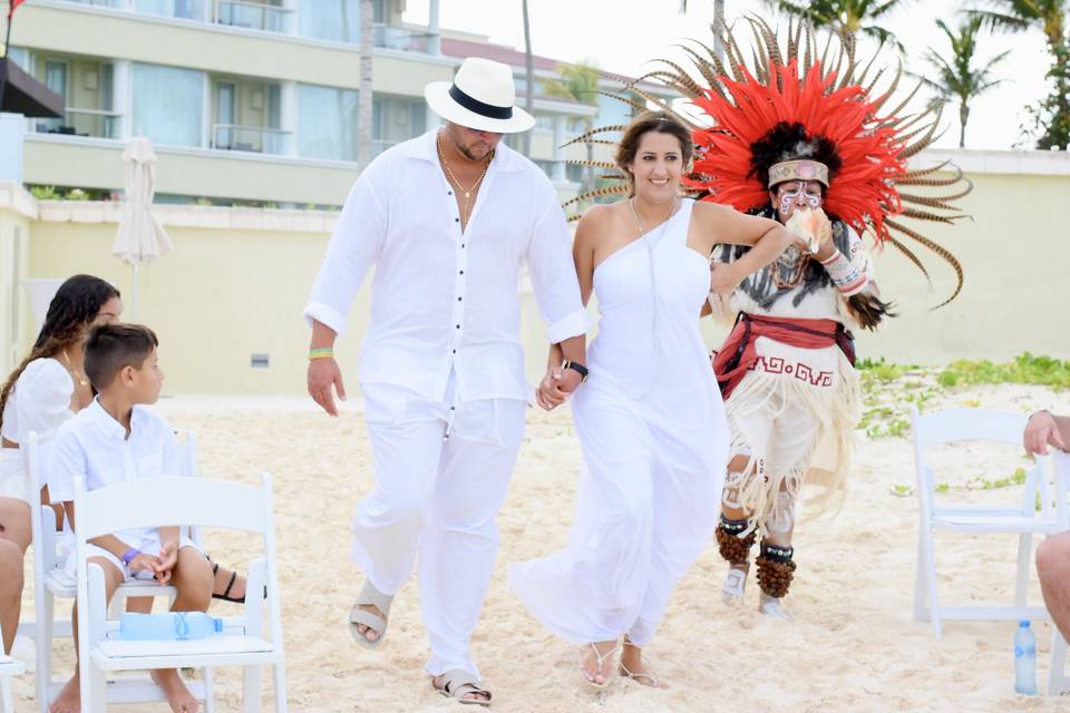 Mayan ceremony