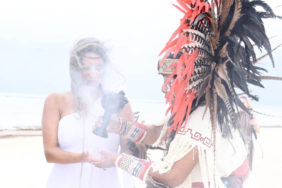 Mayan ceremony