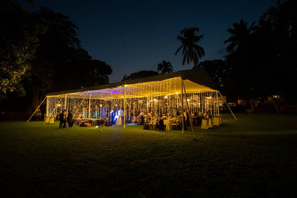 Iluminación carpa