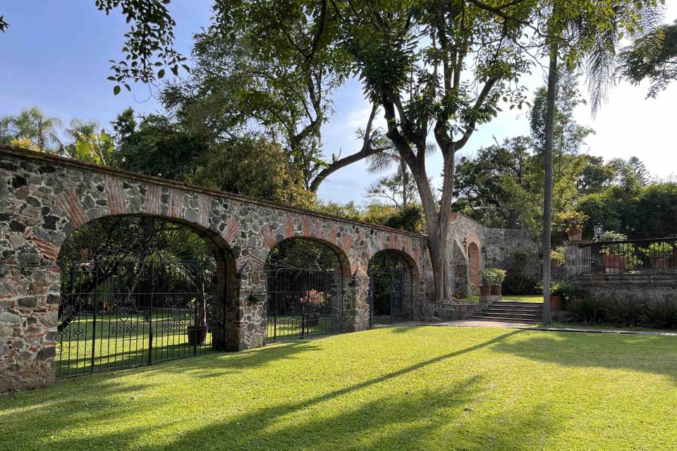 Arcos del jardín ceremonial