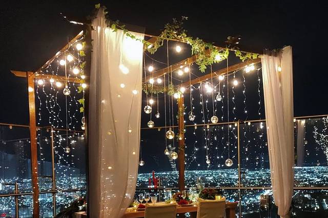 Pergola para eventos especiale