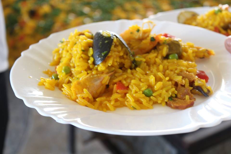 La paella