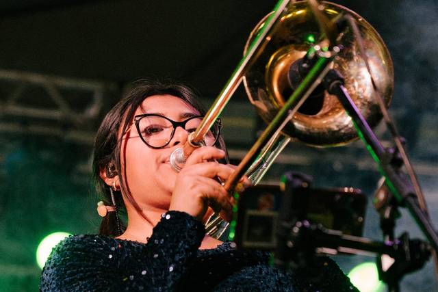 Nuestra trombonista