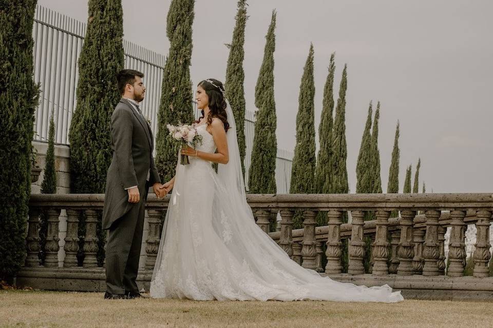 Maquillaje y peinado novia