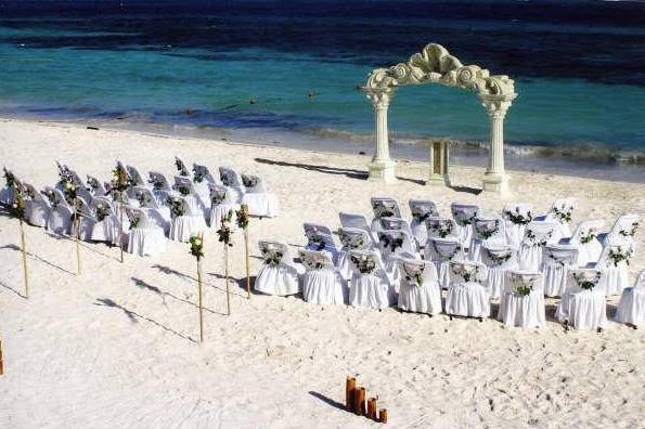 Boda en la playa