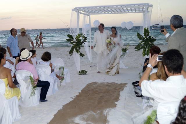 Boda playa