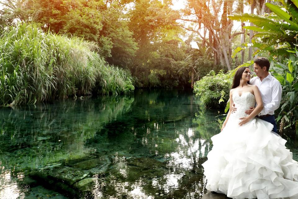 Trash the dress estacas