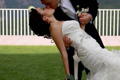 Los felices novios
