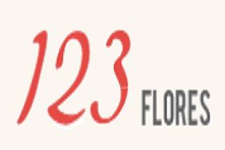 123 Flores logo