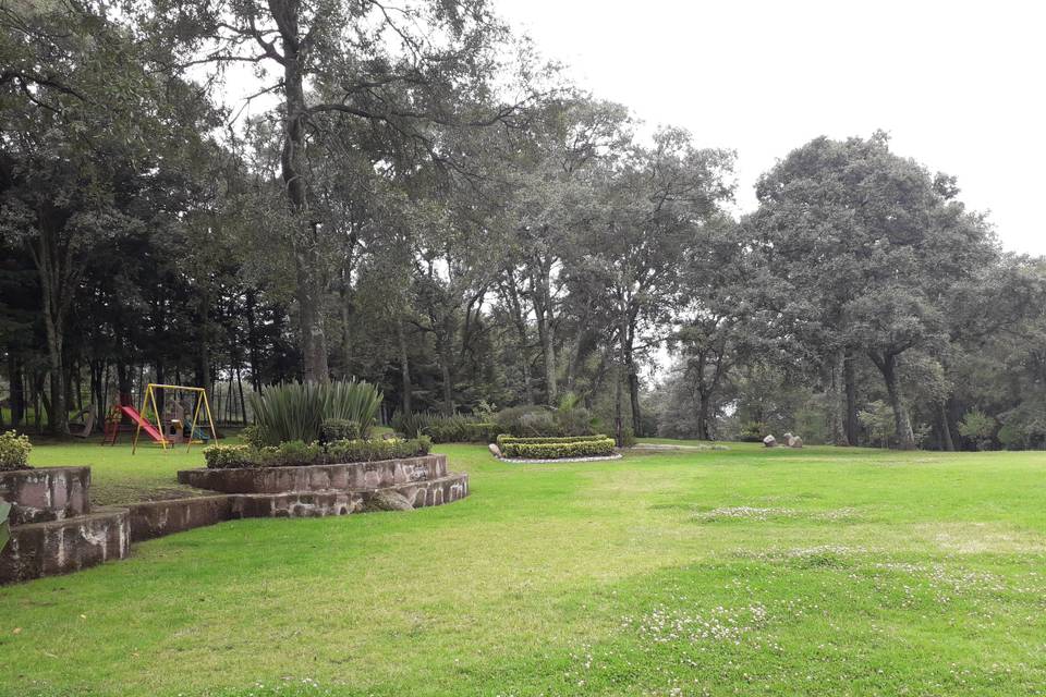 Jardín principal