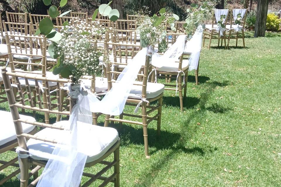 Organización de eventos cuidando cada detalle