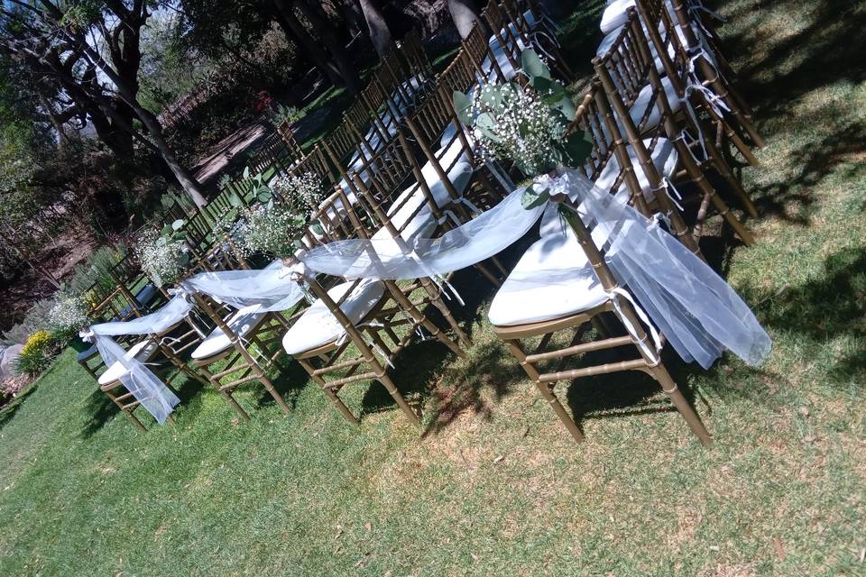 Organización de eventos cuidando cada detalle