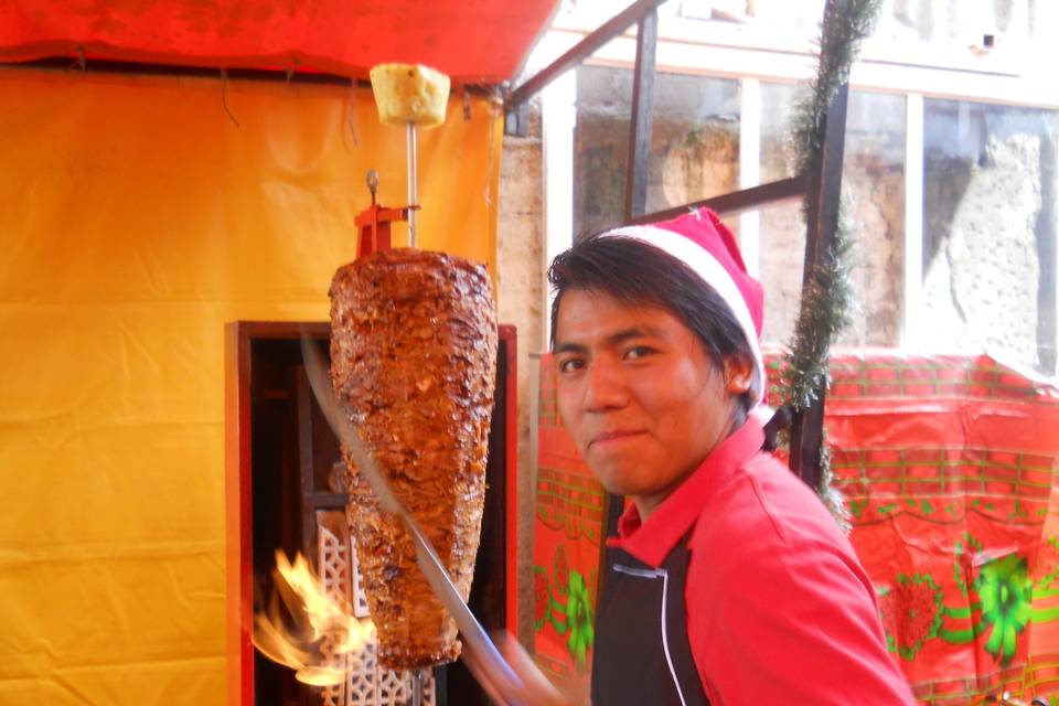 Tacos al Pastor para Fiestas