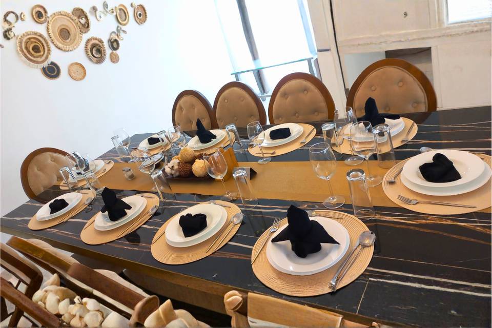 Comedor en Allegra Suites