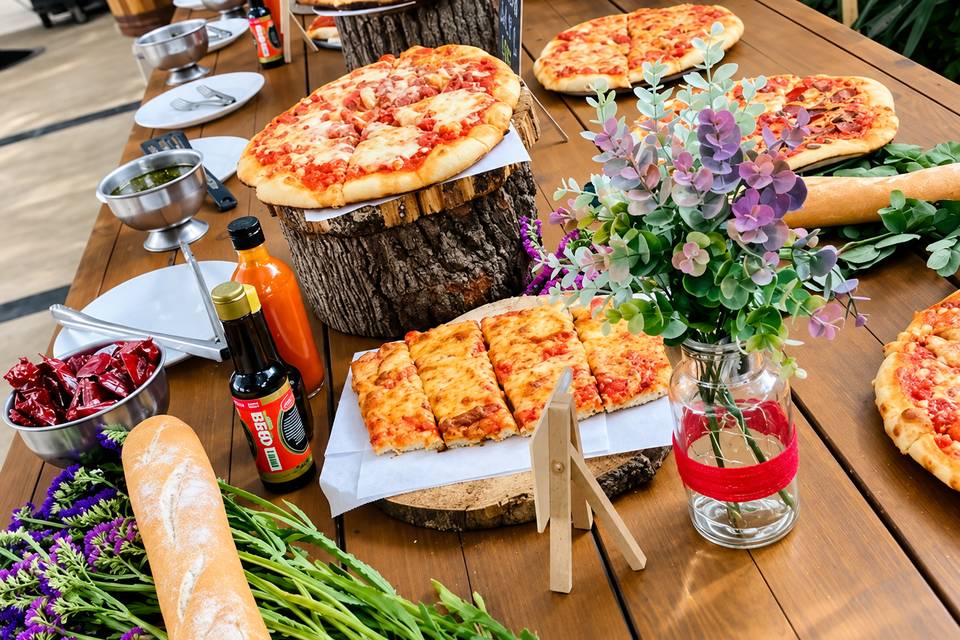Barra de Pizzas
