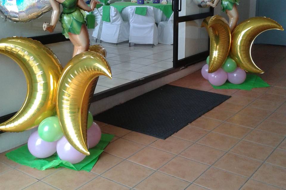 Decoracion con globos