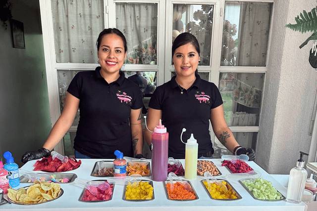 Barra de snacks para fiestas