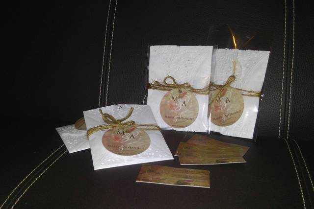 Invi 1/4 de carta vintage