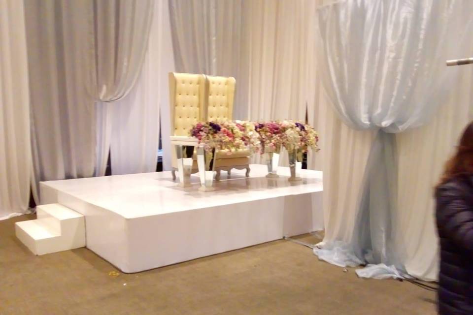 Escenario para novios