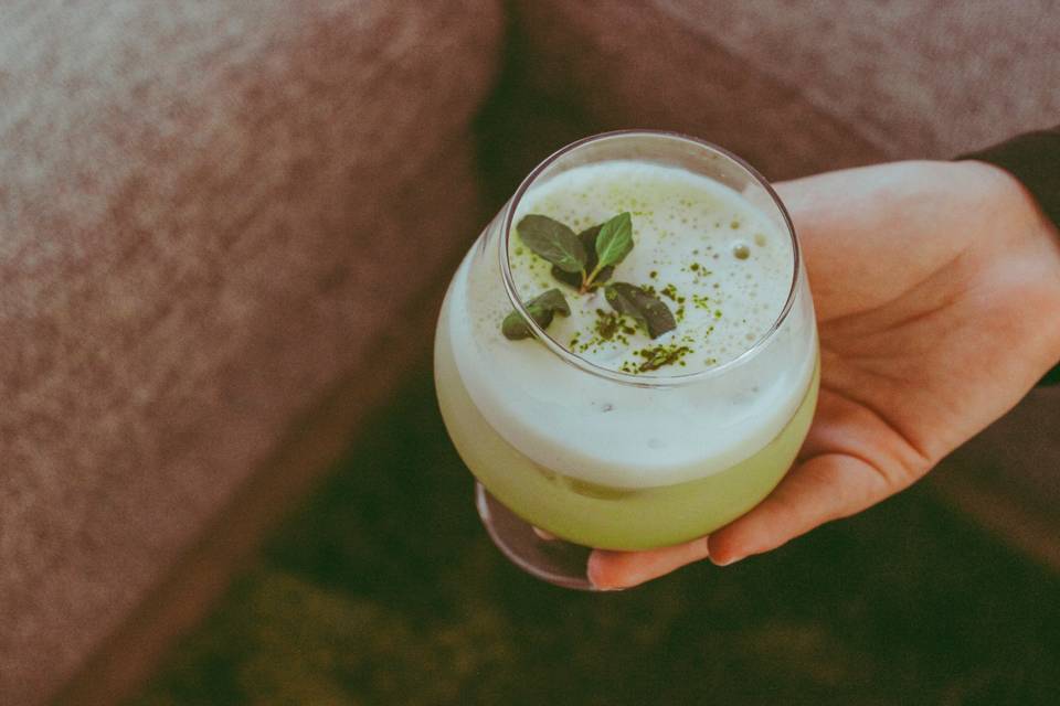 Rumcha, té matcha con ron