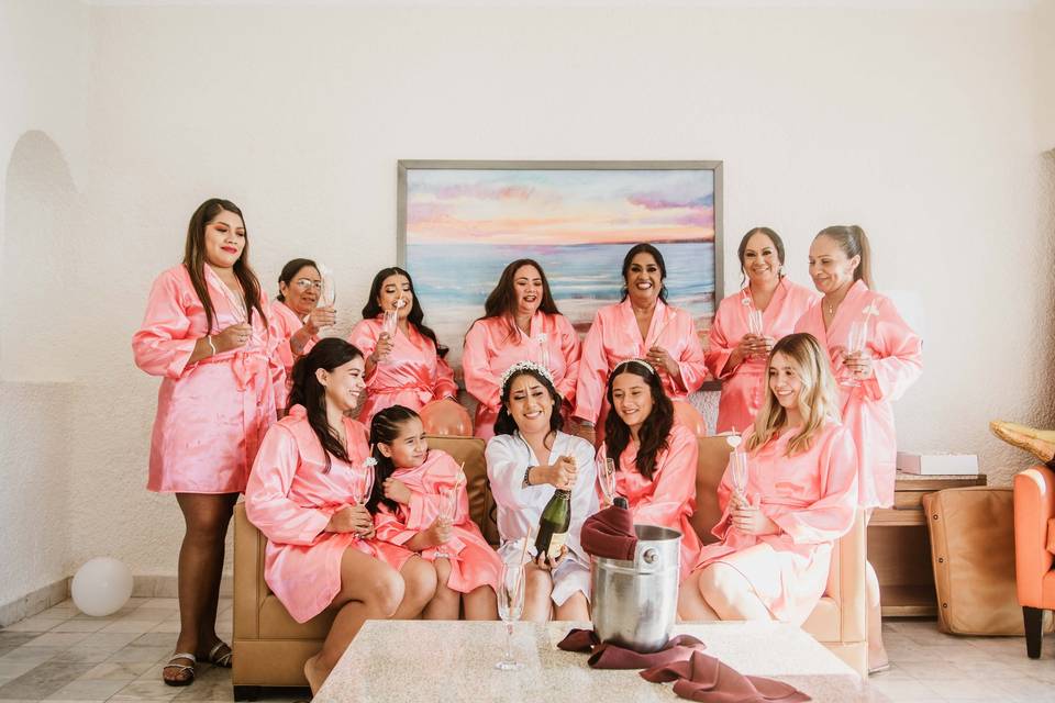 Leslie y damas