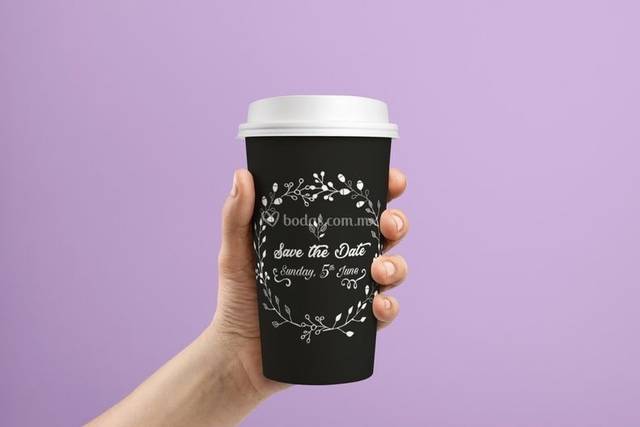 Vaso para Cafe boda