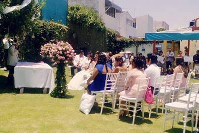 Boda en jardín
