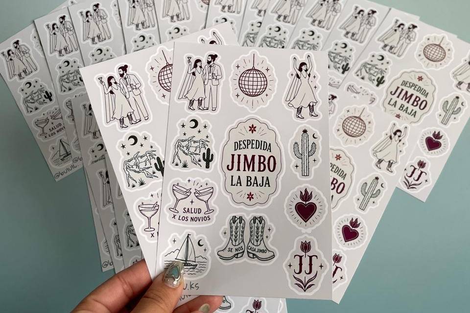 Plantilla de stickers personal