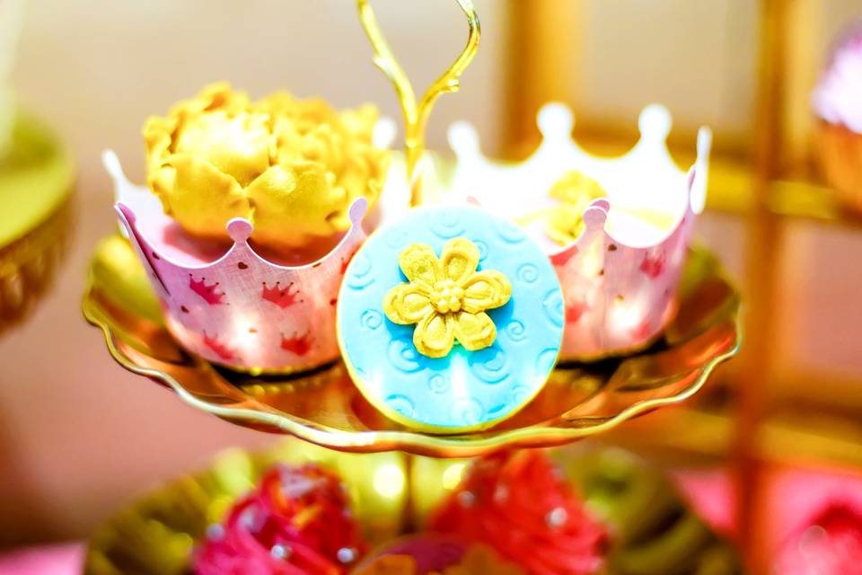 Cupcakes princesa