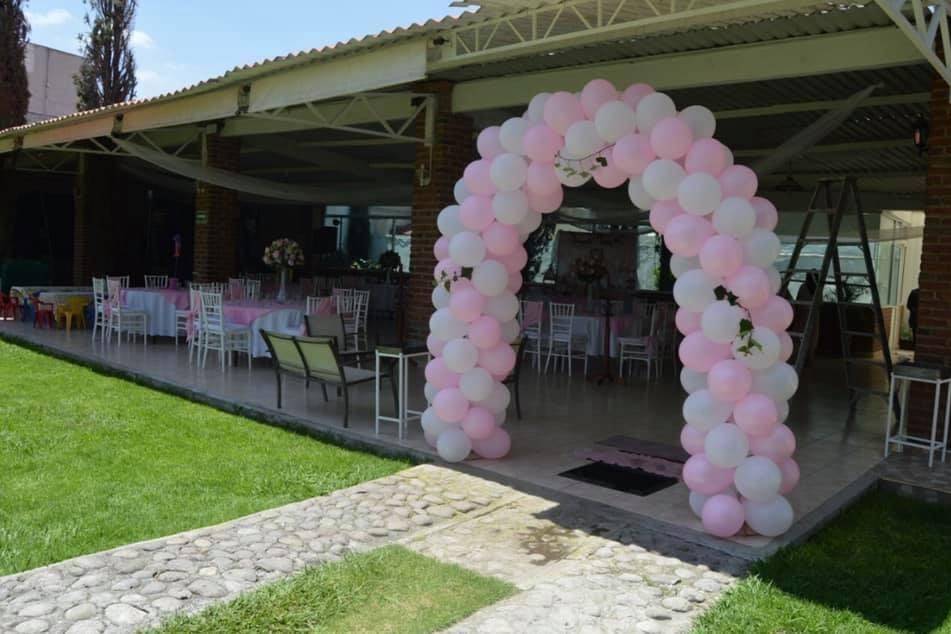 Decoración con globos