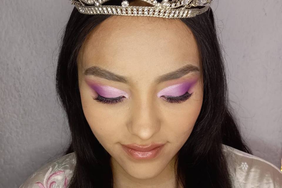 Maquillaje social o novia en t