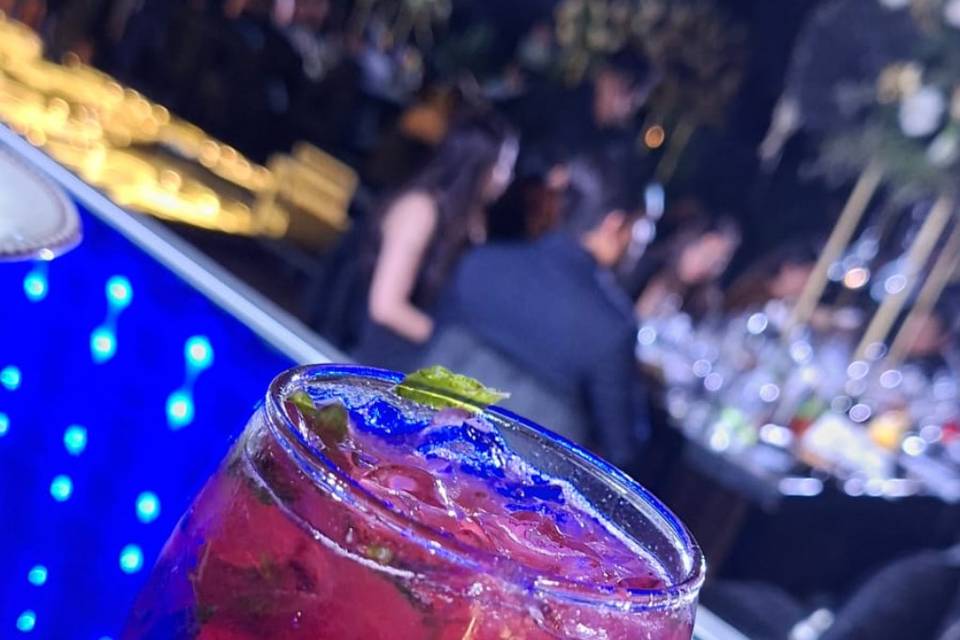 Mojito de frutos rojos