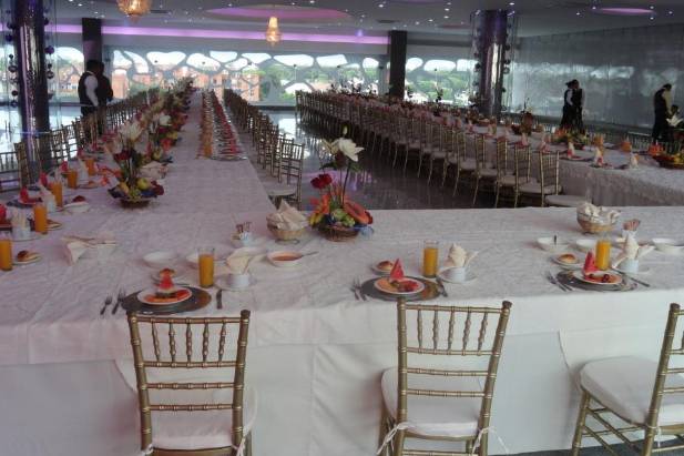 Mesas decoradas