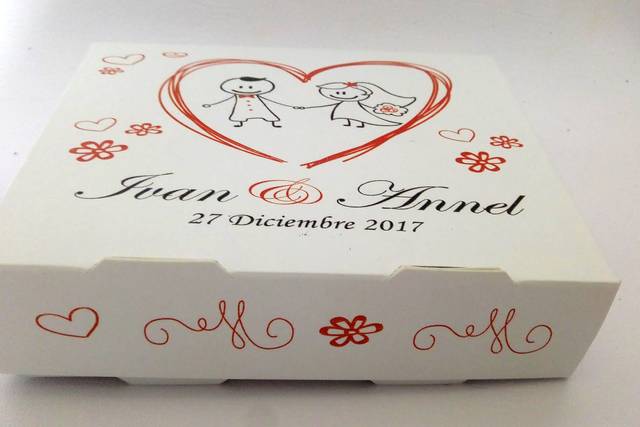 Cajas con ts diseño
