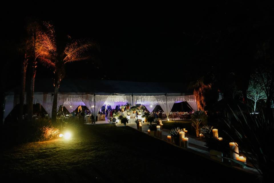 Toldo de noche