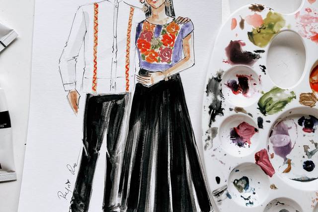 Ilustración en acuarelas