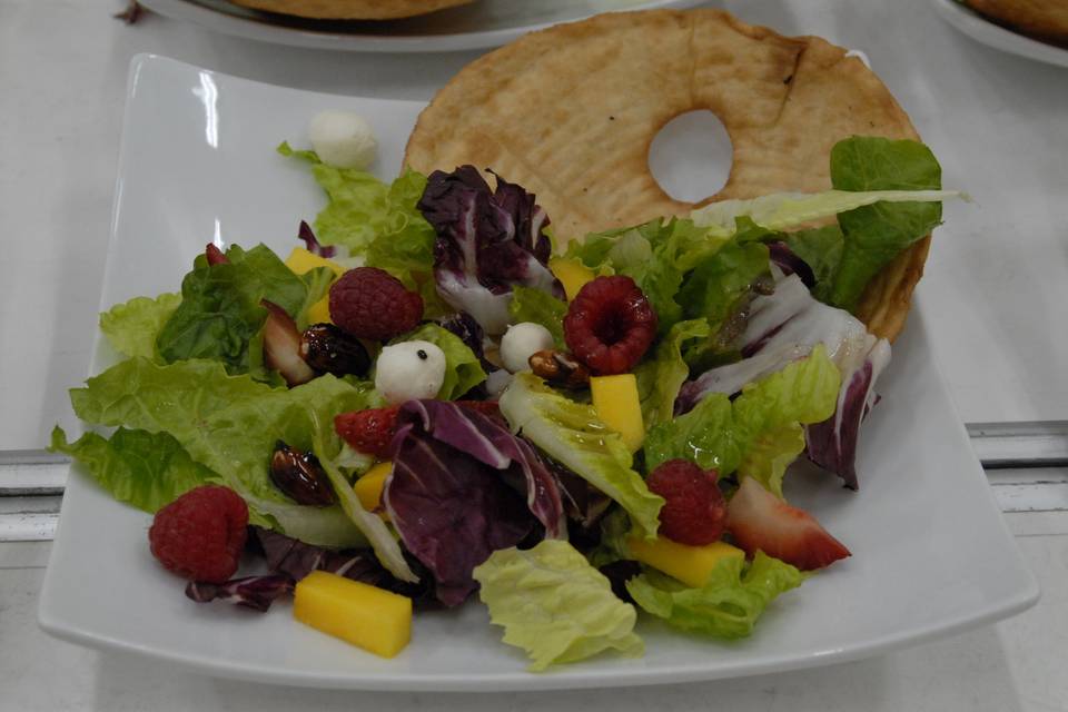 Ensalada de frambuesa