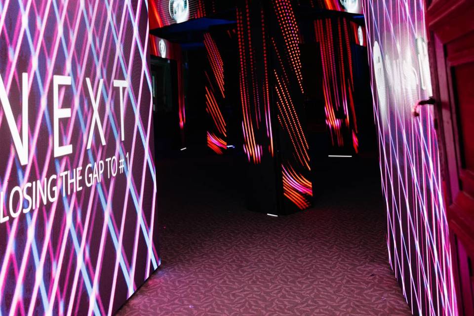 Túnel acceso led