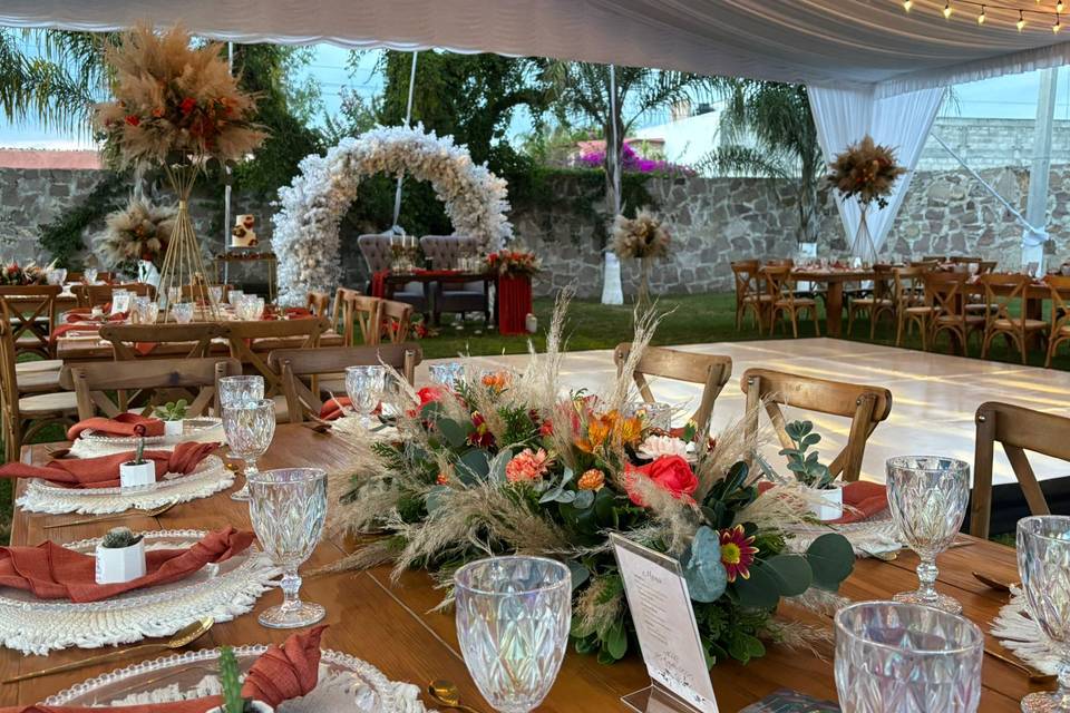 Boda en jardin