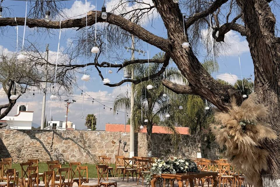 Ceremonia en jardin