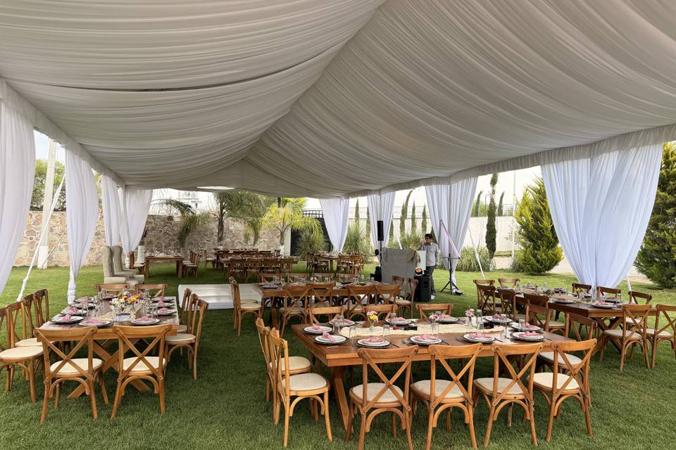 Boda en jardín
