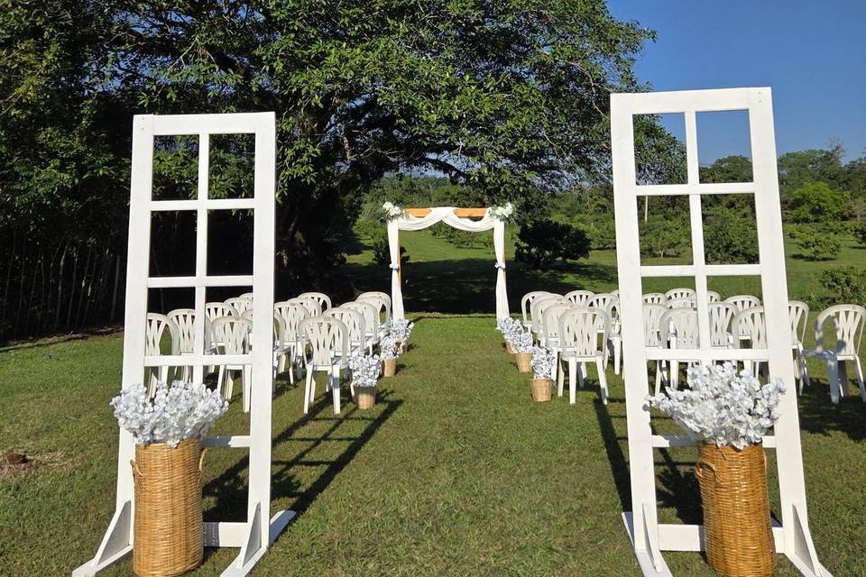 Altar para boda civil