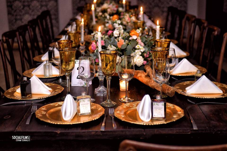 Boda en salón