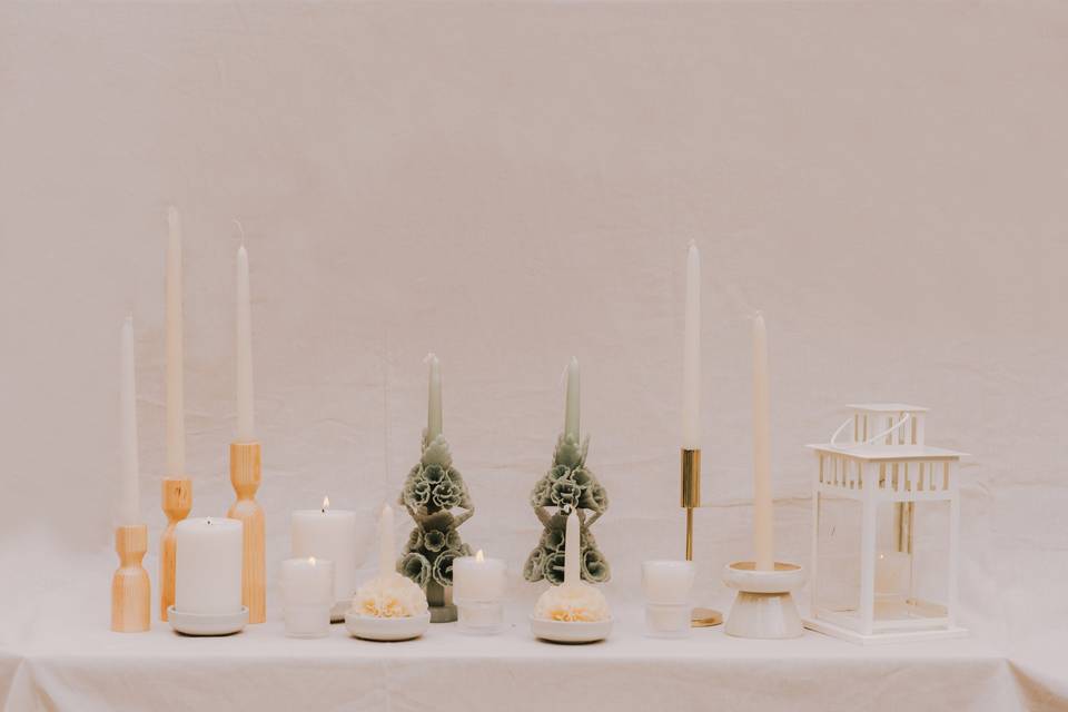 ACCESORIOS Y VELAS